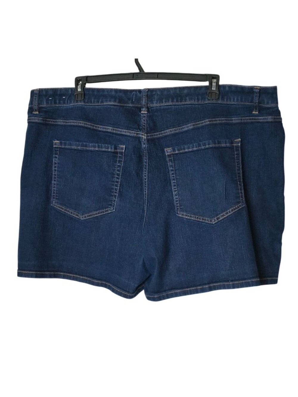 Lane Bryant Womens 26 Denim Shorts Mid-Rise Girlfriend Flex Magic Waist Stretchy - Picture 2 of 6